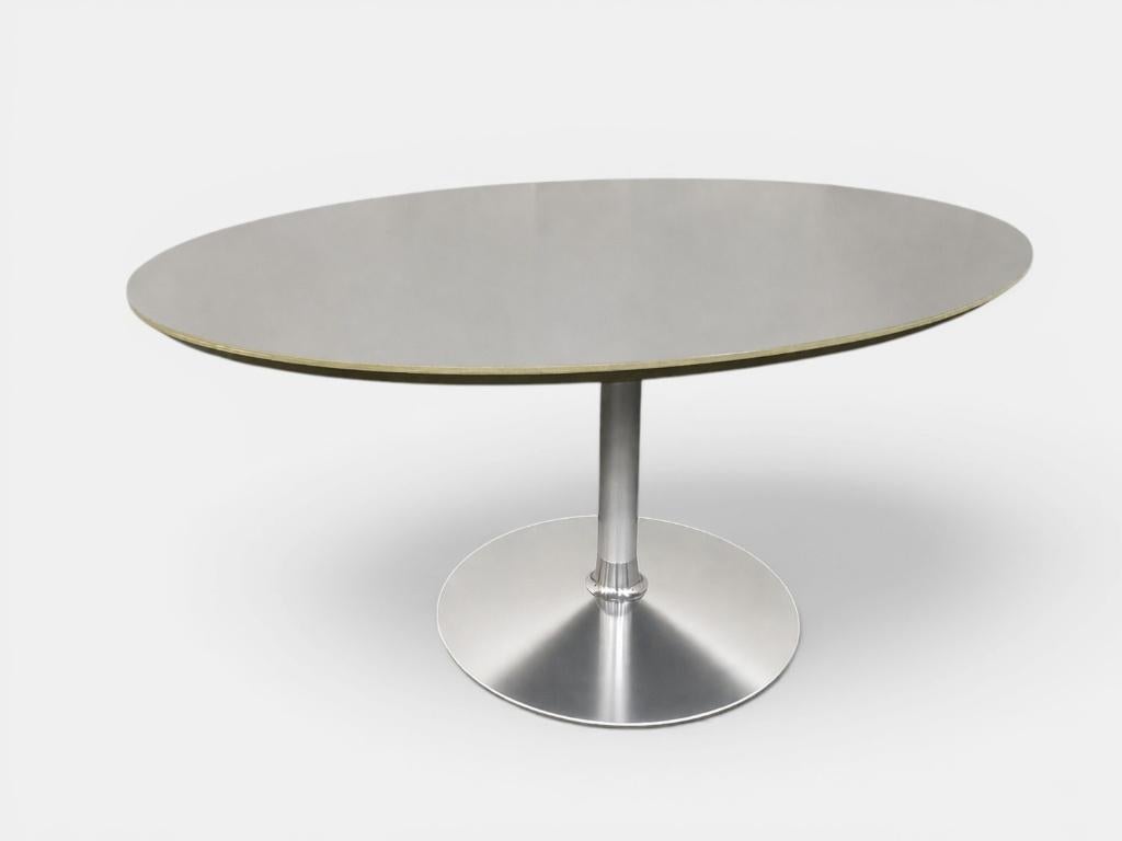 Artifort ovale design eettafel – ontwerp Pierre Paulin, Ophalen, 100 tot 150 cm, -, -