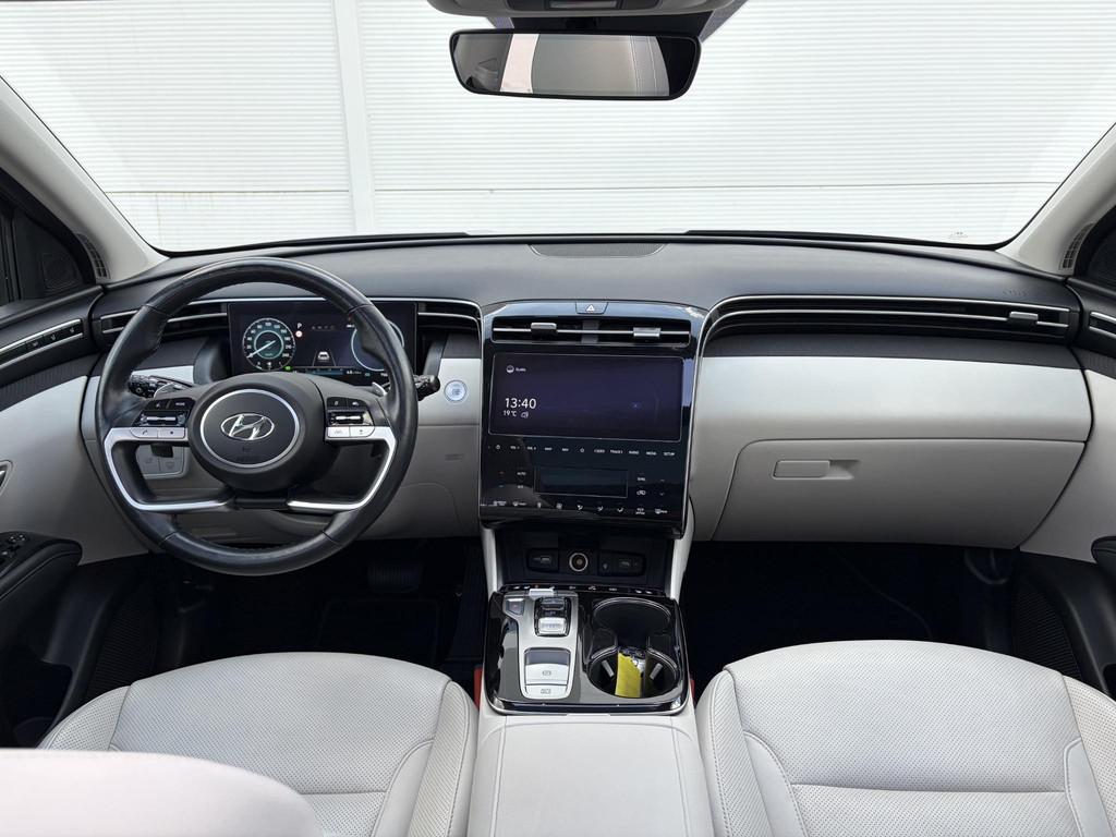 Hyundai Tucson 1.6 T-GDI HEV Premium Sky / Achterbank verwar, Gebruikt, Euro 6, 1650 kg, Origineel Nederlands