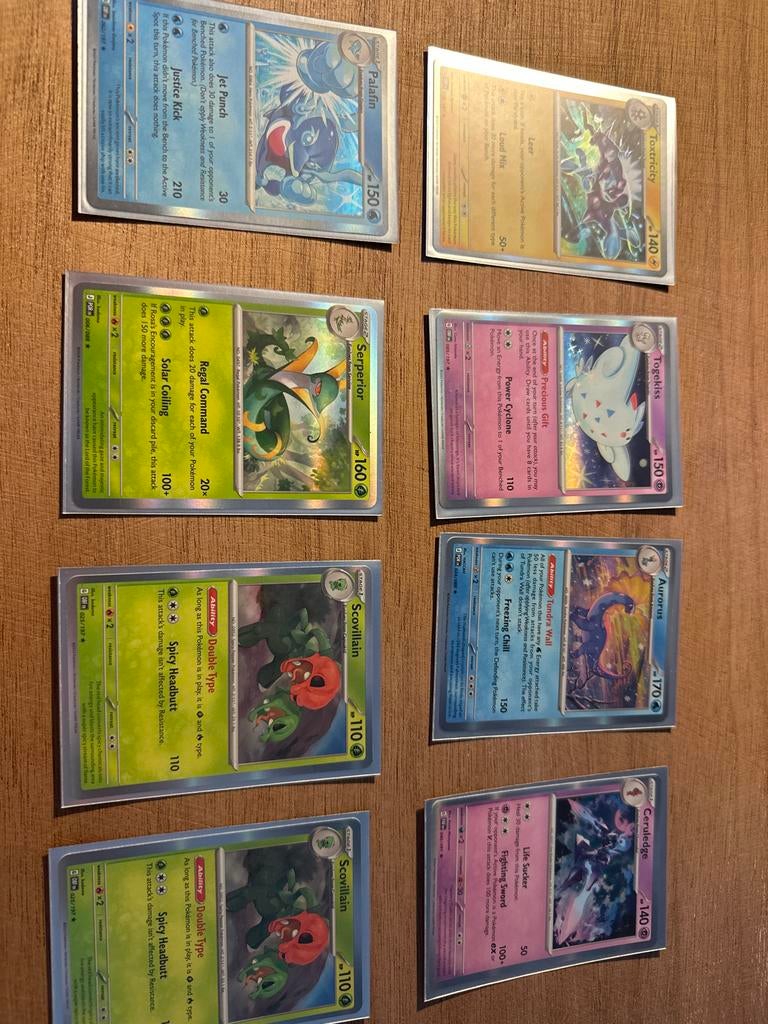 Zeldzame Holo Pokémon Kaarten Collectie, Ophalen, Zo goed als nieuw