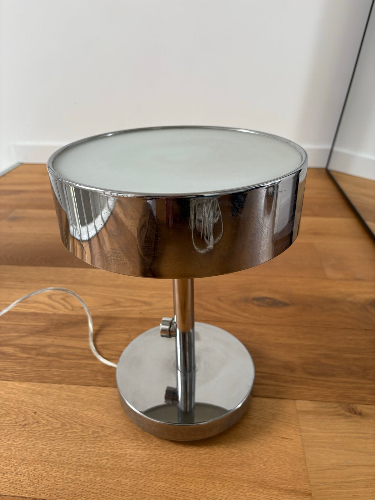 IKEA Stockholm 2017 Tafellamp - Chroom, Exclusief Lichtbron, Gebruikt, Ophalen of Verzenden, Sfeerlamp, IKEA