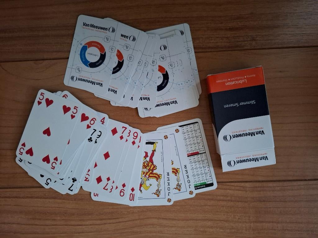 Drie UNIEKE sets speelkaarten NIEUW dus compleet in doos, Ophalen of Verzenden, Nieuw, Speelkaart(en)