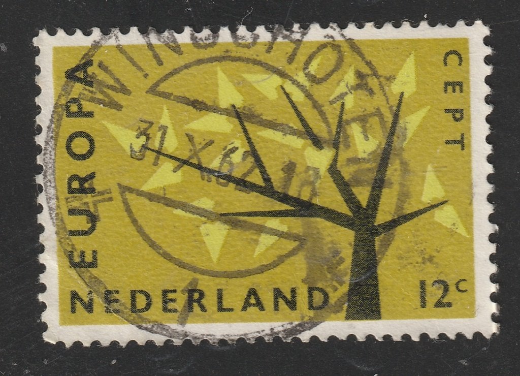 nvph 777 met openbalkstempel Winschoten 1 (10798}, Postzegels en Munten, Ophalen of Verzenden, Na 1940, Gestempeld