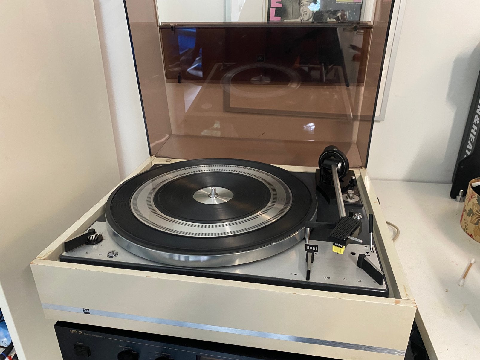 Revisie Dual platenspelers 1200 serie No cure no pay, Ophalen, Zo goed als nieuw, Dual, Automatisch