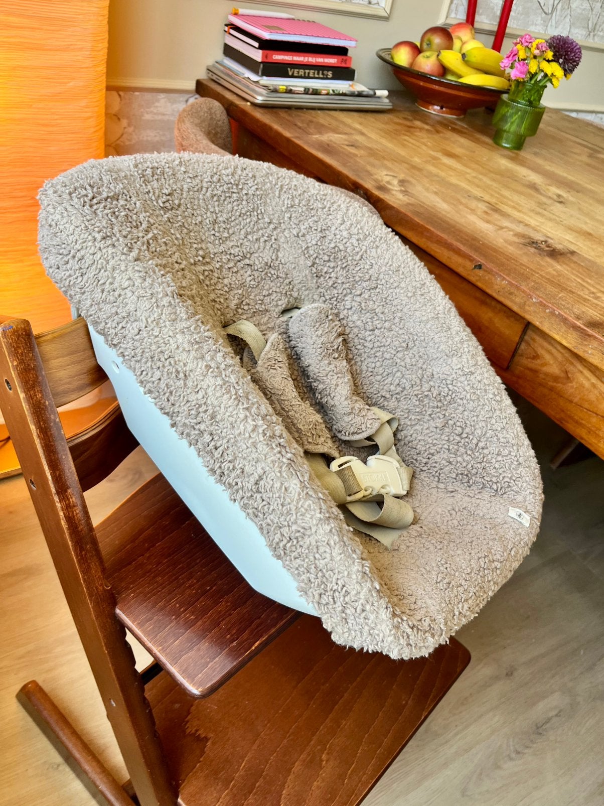 Stokke newborn babystoeltje met hoes, Ophalen, Gebruikt, Overige typen, Gordel(s)