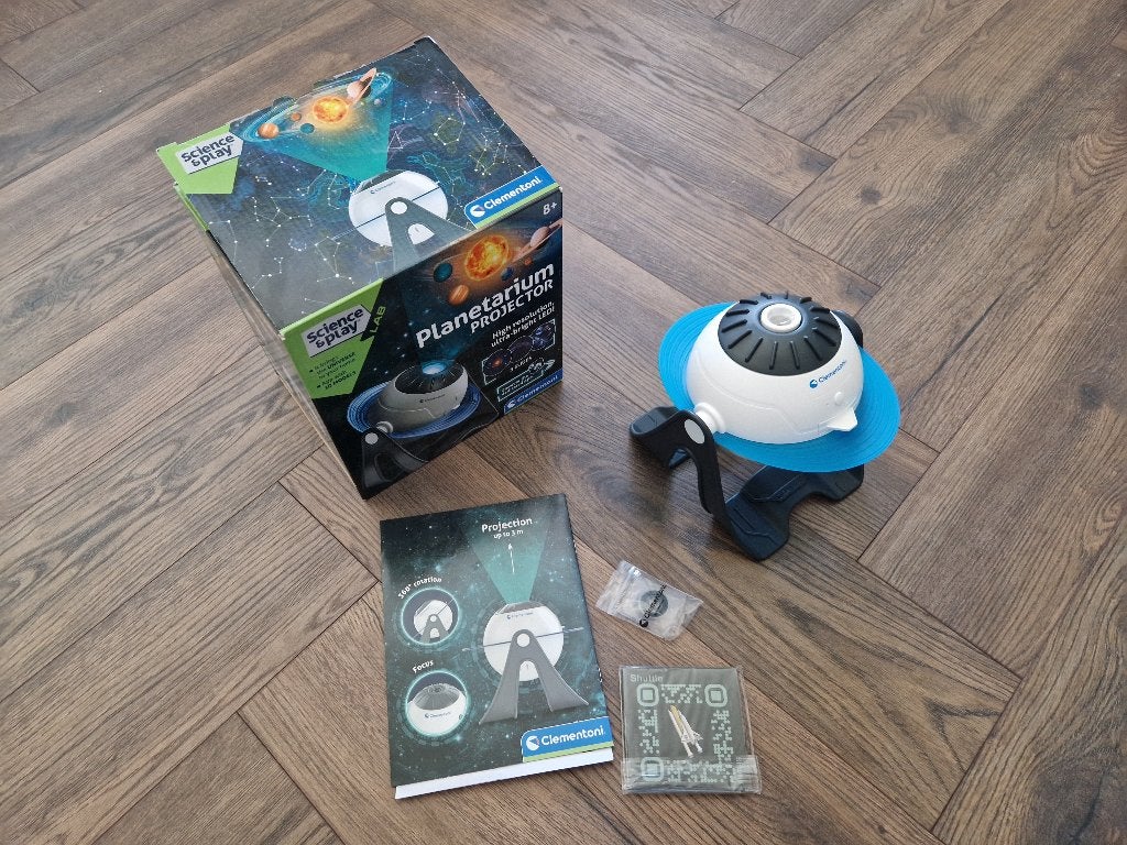 Clementoni Science & Play Planetarium Projector, Ophalen, Zo goed als nieuw, Ontdekken, Met licht
