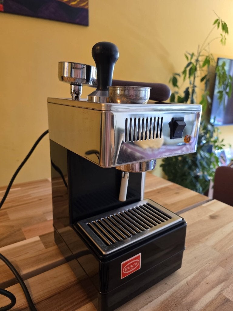 Quickmill espressomachine, Ophalen, Gebruikt, Espresso apparaat, Gemalen koffie