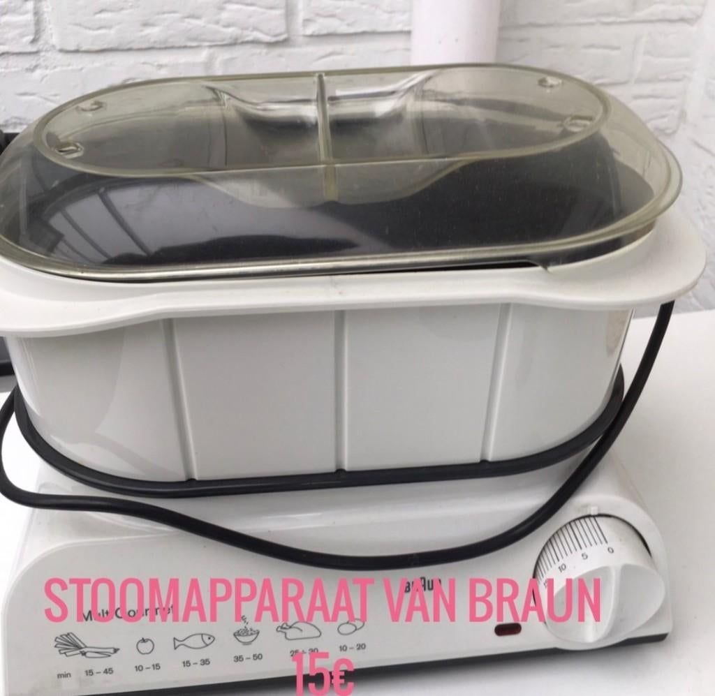 Stoomapparaat, Witgoed en Apparatuur, Stoomapparaten, Ophalen, Zo goed als nieuw
