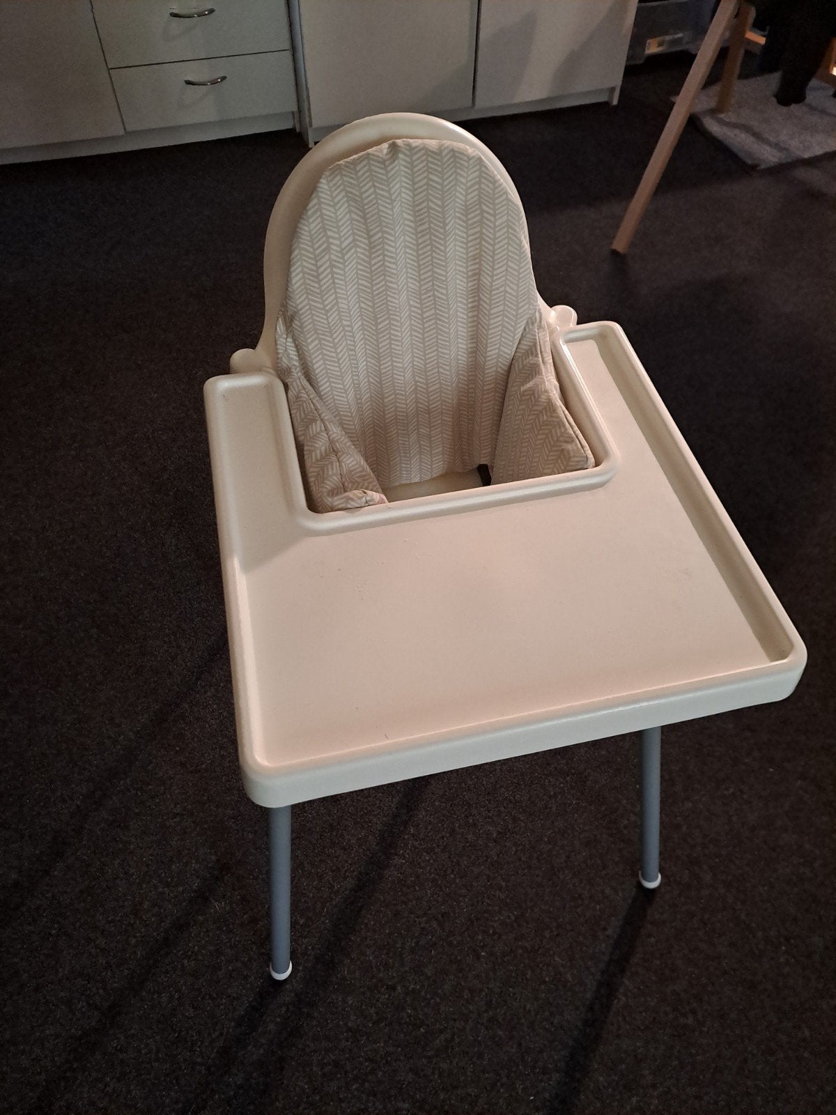 IKEA Antilop kinderstoel met kussen en gordel, Ophalen