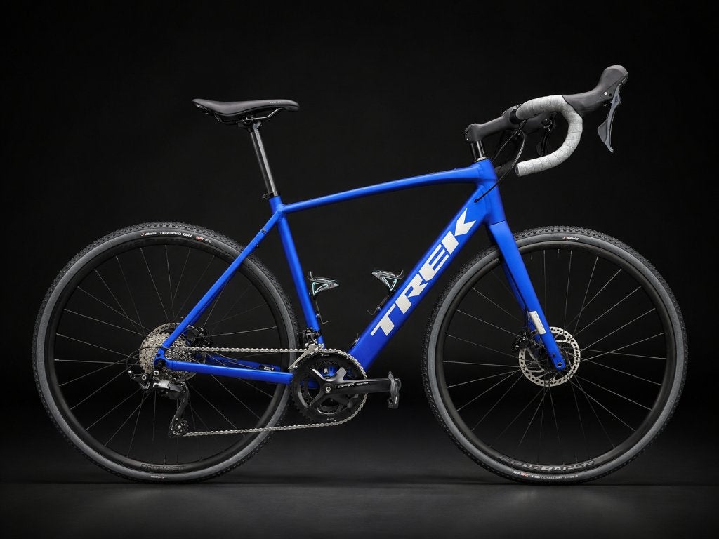 Trek Domane+ AL 5 Demo | Maat 56 | MAX 200 km!, 28 inch, Trek@trekbikes.com, Zo goed als nieuw, Meer dan 20 versnellingen