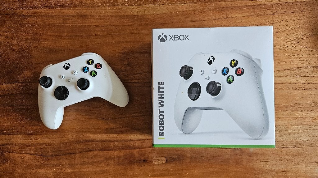 Xbox Wireless Controller Robot White + doos, Spelcomputers en Games, Spelcomputers | Xbox | Accessoires, Xbox Series S, Ophalen of Verzenden