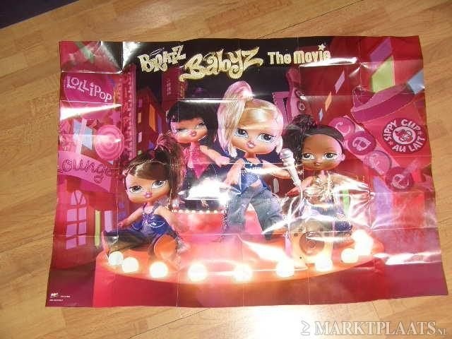 bratz babyz poster the movie, Ophalen of Verzenden, Zo goed als nieuw, Overige typen