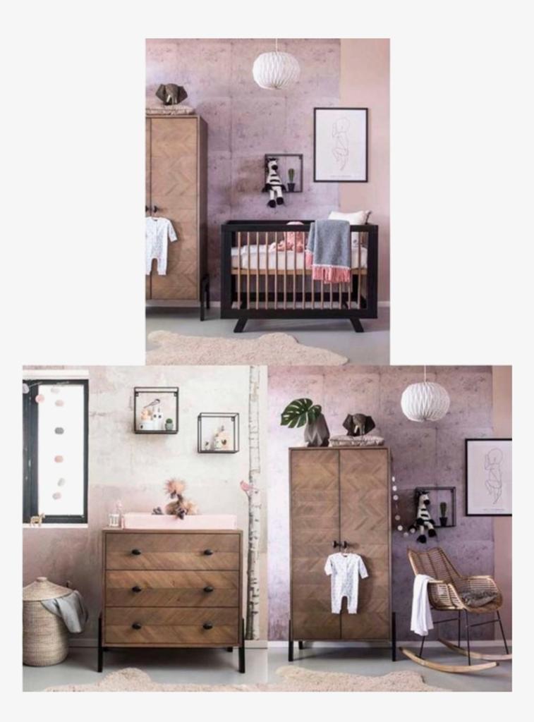 Complete babykamer Coming Kids - Harper, Ophalen, Gebruikt, Lattenbodem