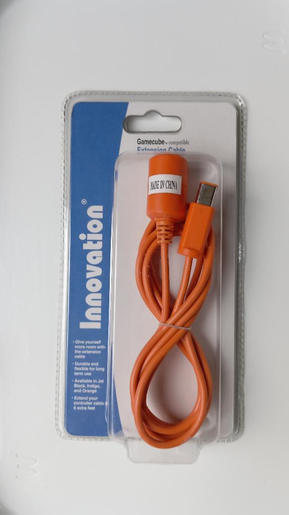 Nintendo GameCube controller extension cable zwart of oranje, 1 speler, Ophalen of Verzenden, Nieuw, Vanaf 3 jaar