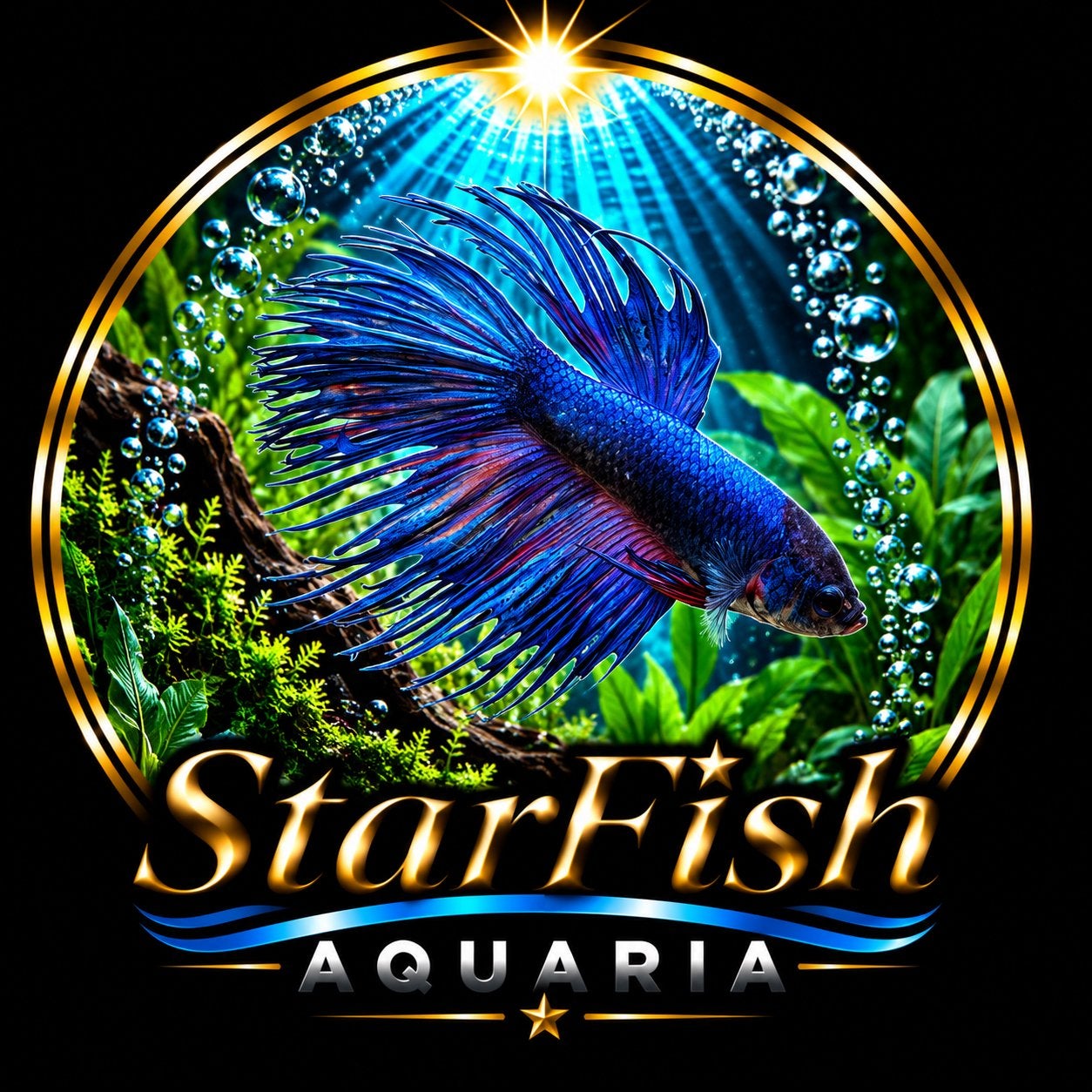 Betta Splendens Crowntail