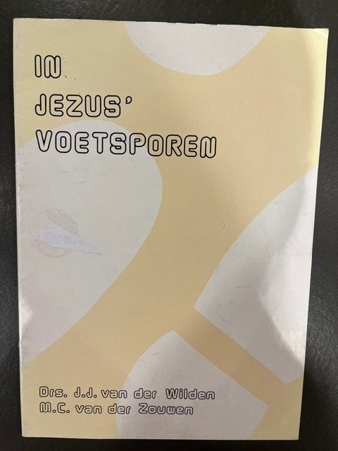 in jezus voetsporen, Boeken, Ophalen of Verzenden, Zo goed als nieuw