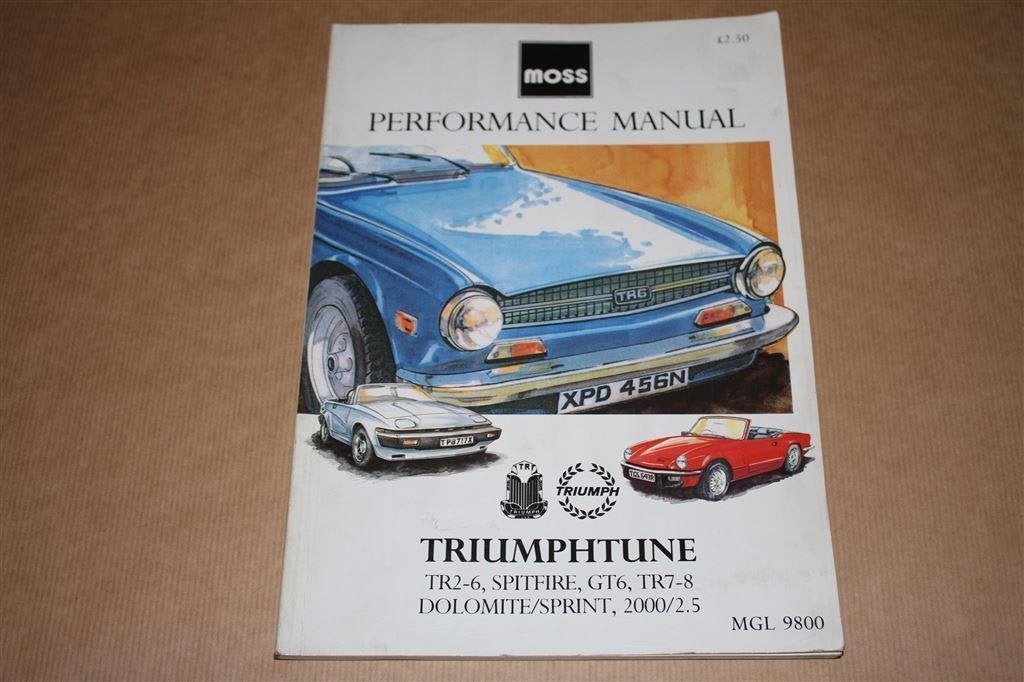 Triumphtune [o.a. Triumph Spitfire] - Performance Manual, Ophalen of Verzenden