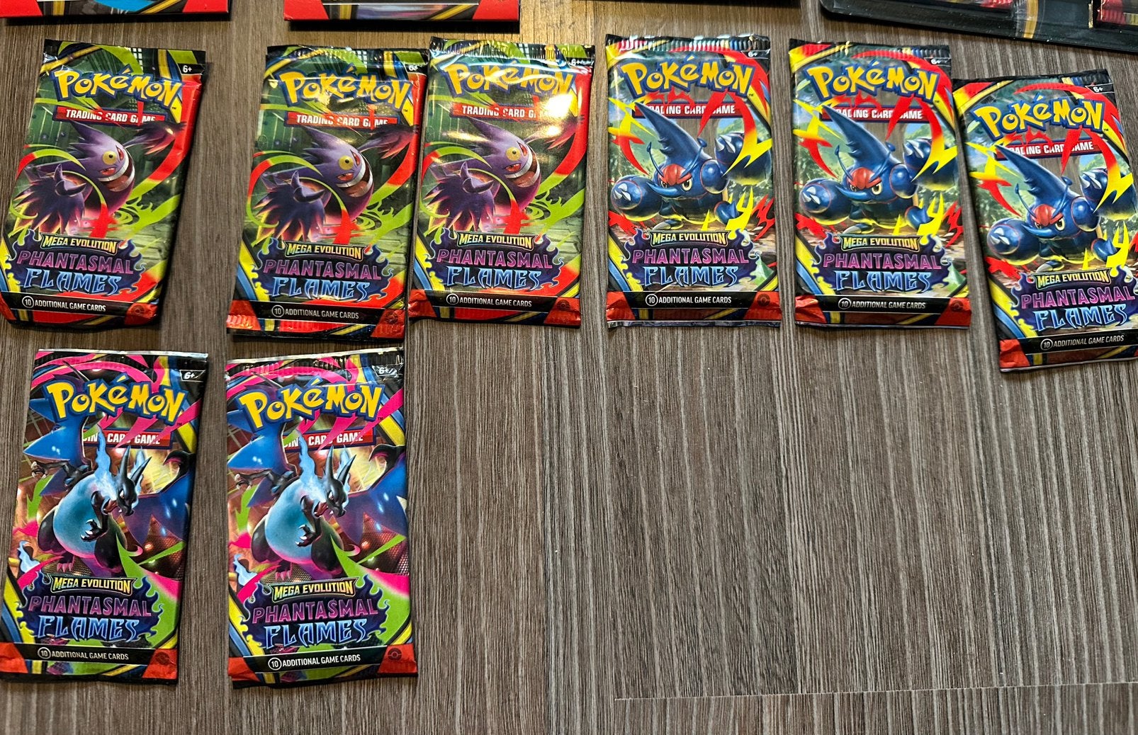 8x Pokémon TCG Mega Evolution Phantasmal Booster packs, Ophalen of Verzenden, Nieuw, Booster