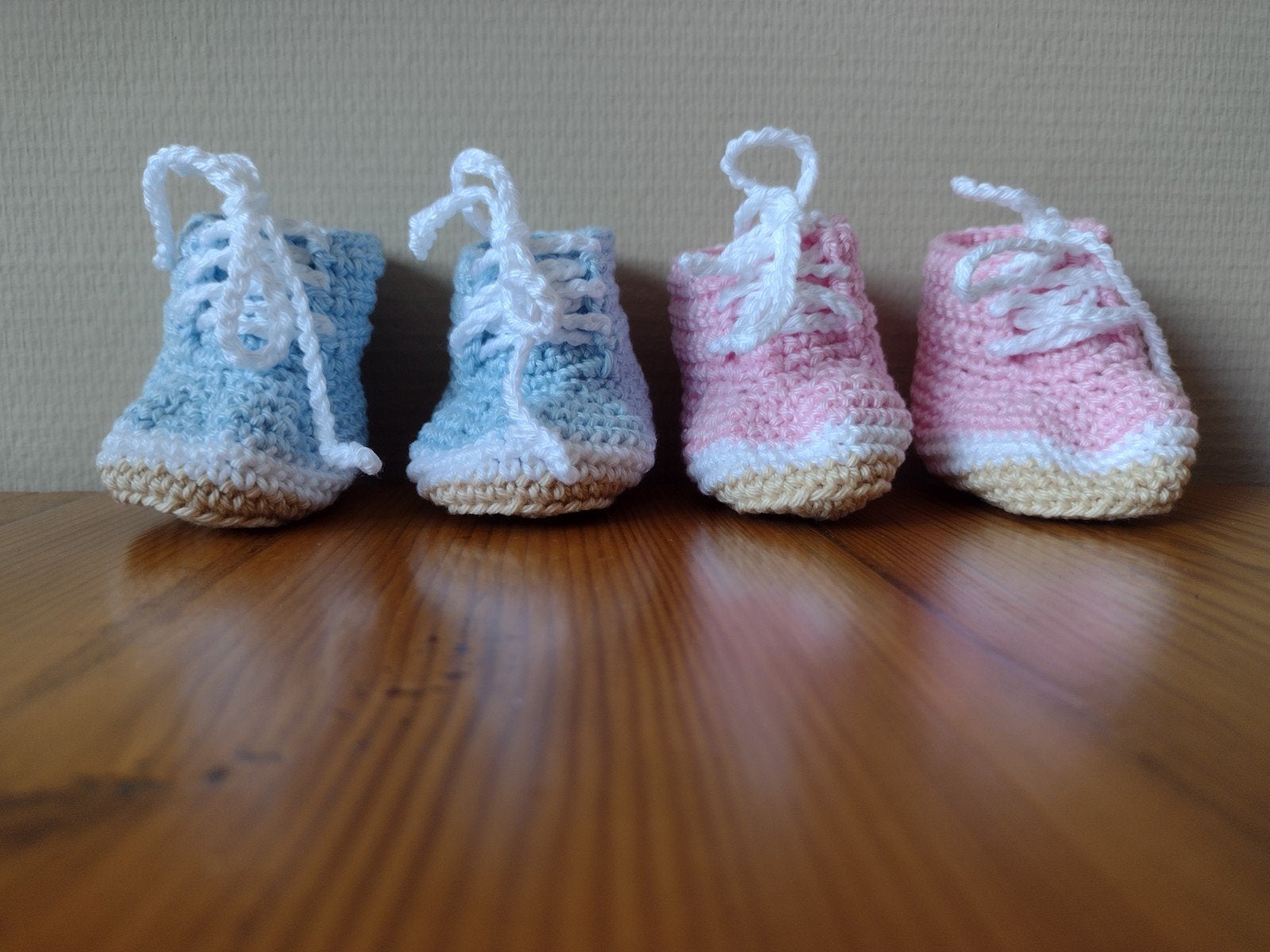 Gehaakte baby slofjes, Ophalen of Verzenden, Nieuw