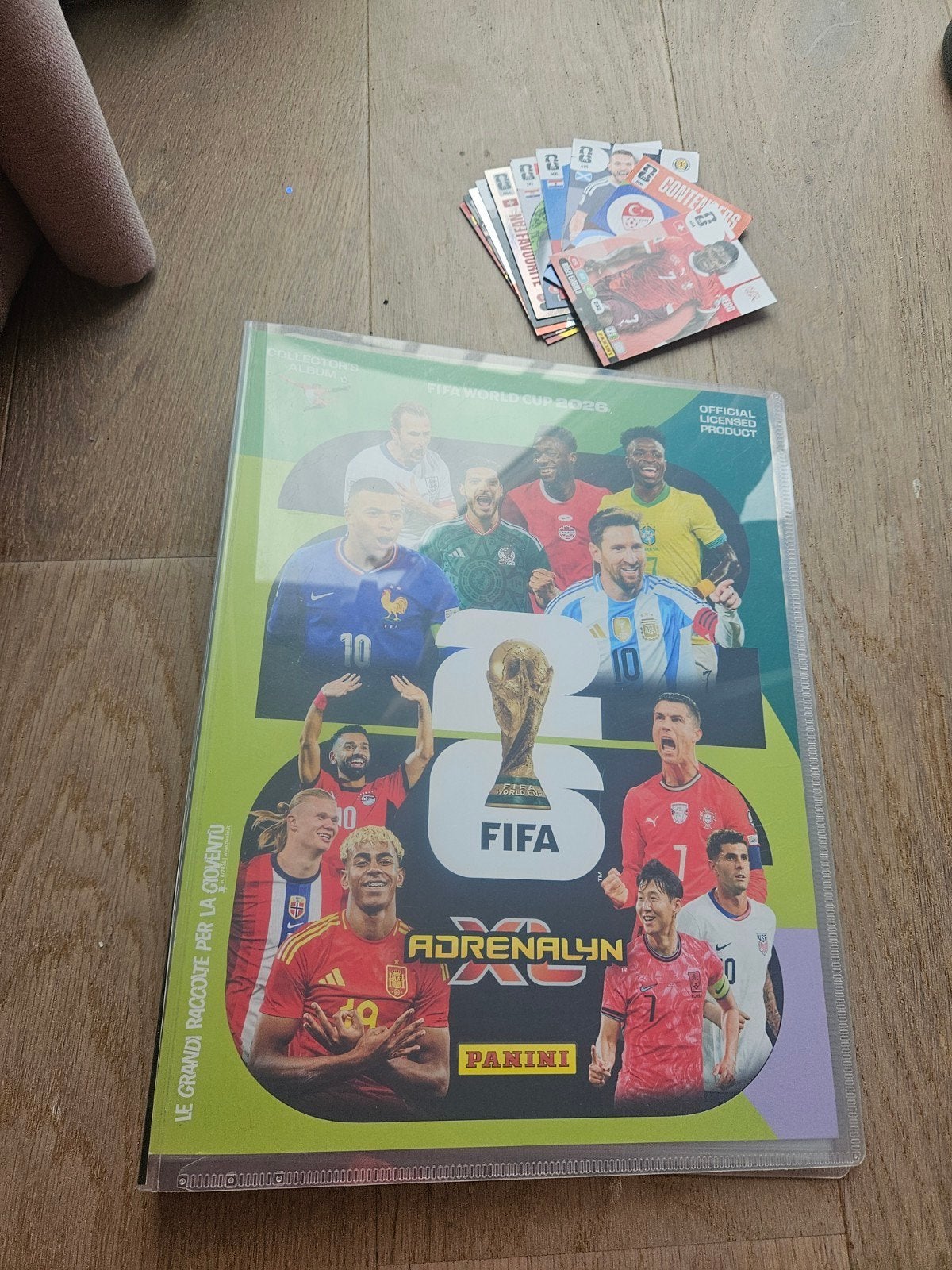 WK Boek Panini 2026 met kaarten in goede staat, Verzamelen, Ophalen of Verzenden