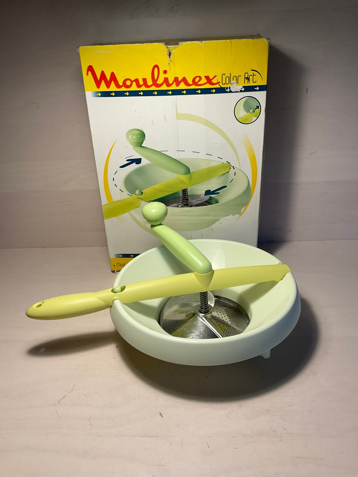 Moulinex Color Art roerzeef passeerzeef in originele doos, Ophalen of Verzenden, Zo goed als nieuw