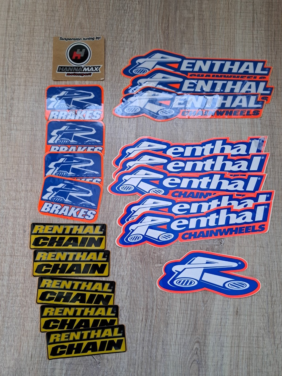 Diverse new old stock nieuwe en vintage crossmotor stickers, Ophalen of Verzenden, Zo goed als nieuw