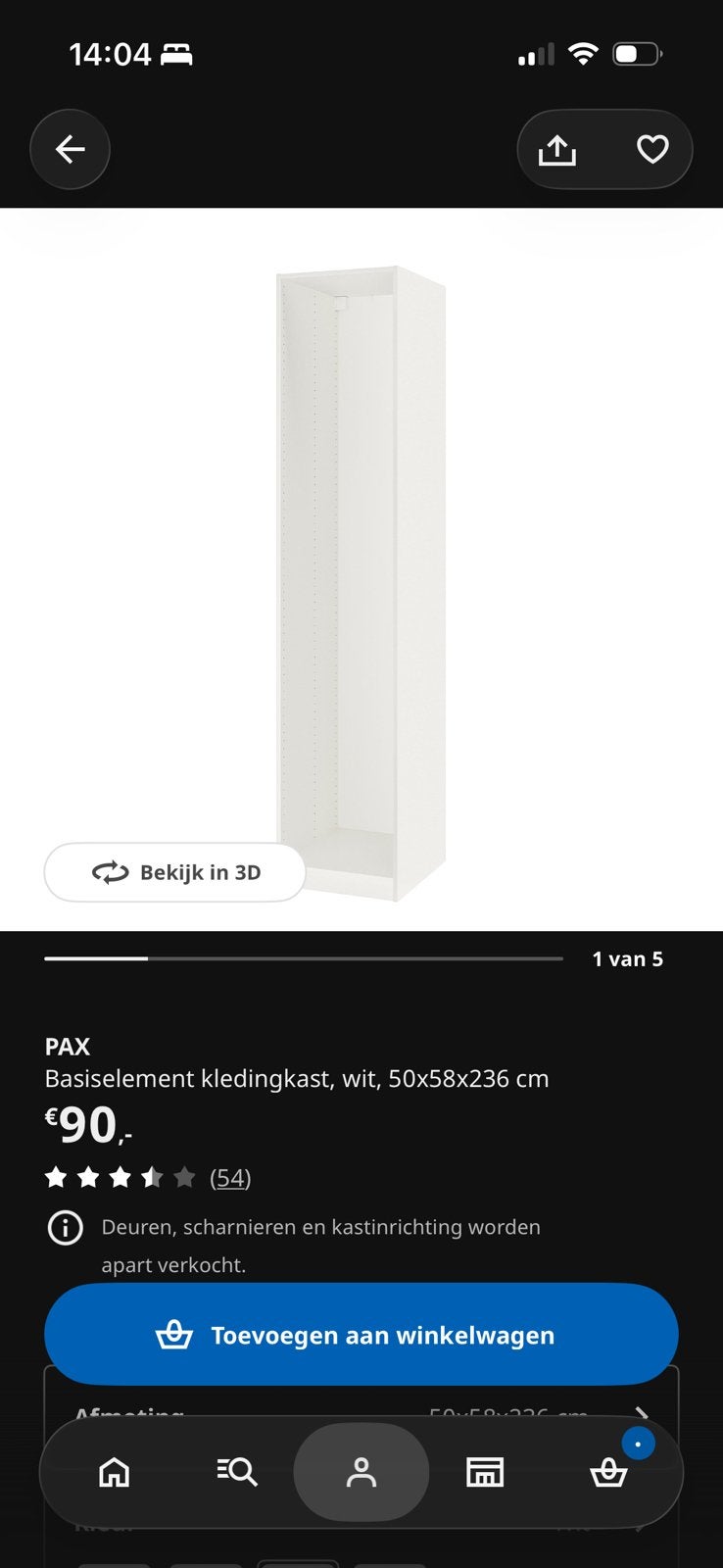 Paxkast gratis afhalen, Ophalen, Zo goed als nieuw