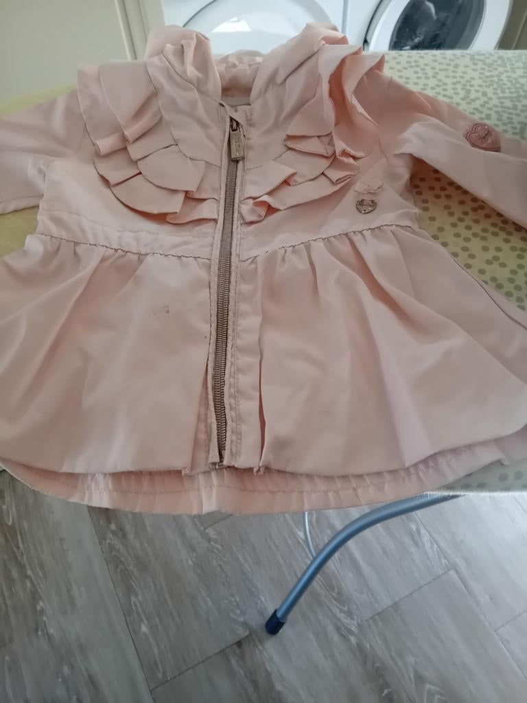 Mooi roze jas, Kinderen en Baby's, Ophalen of Verzenden, Zo goed als nieuw, Meisje, Jasje
