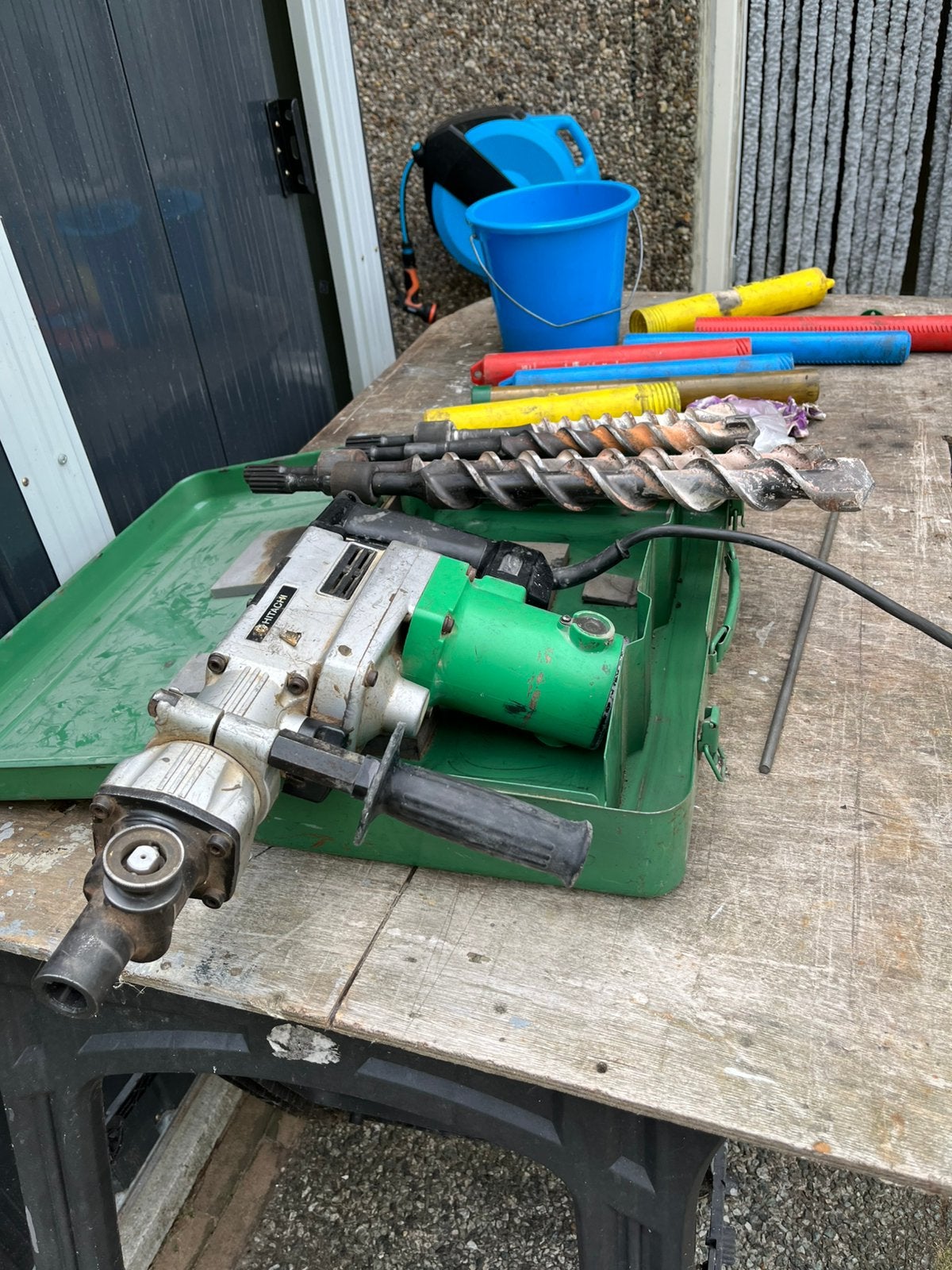 Hamerboormachine, Ophalen, Gebruikt, 600 watt of meer, Boor- en/of Breekhamer