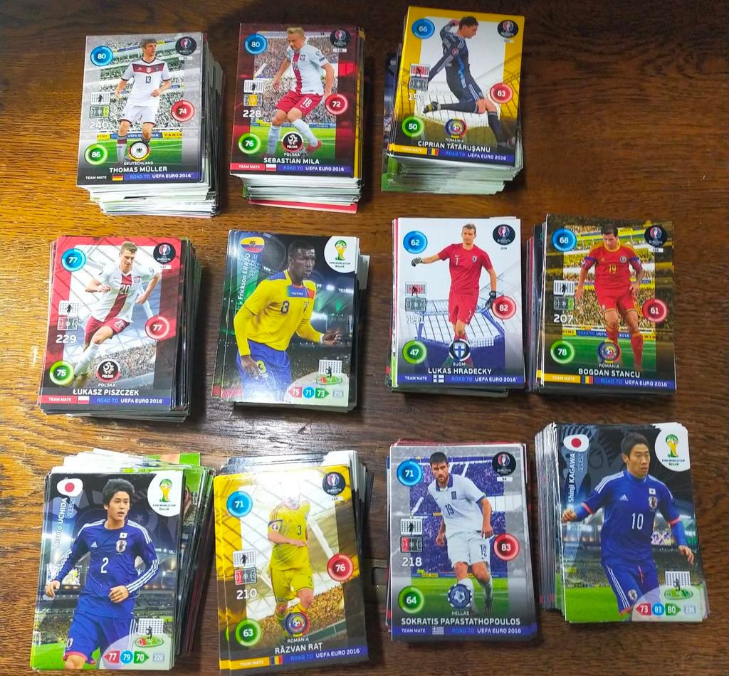 Panini Adrenalyn XL voetbalkaarten, Ophalen of Verzenden, Buitenlandse clubs, Poster, Plaatje of Sticker