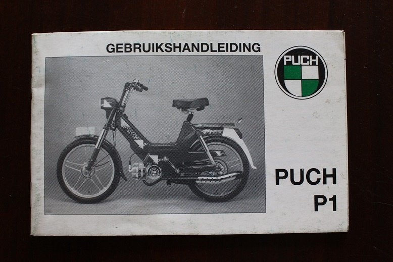 Puch P1 bromfiets instructie boekje handleiding, Ophalen of Verzenden, Gebruikt
