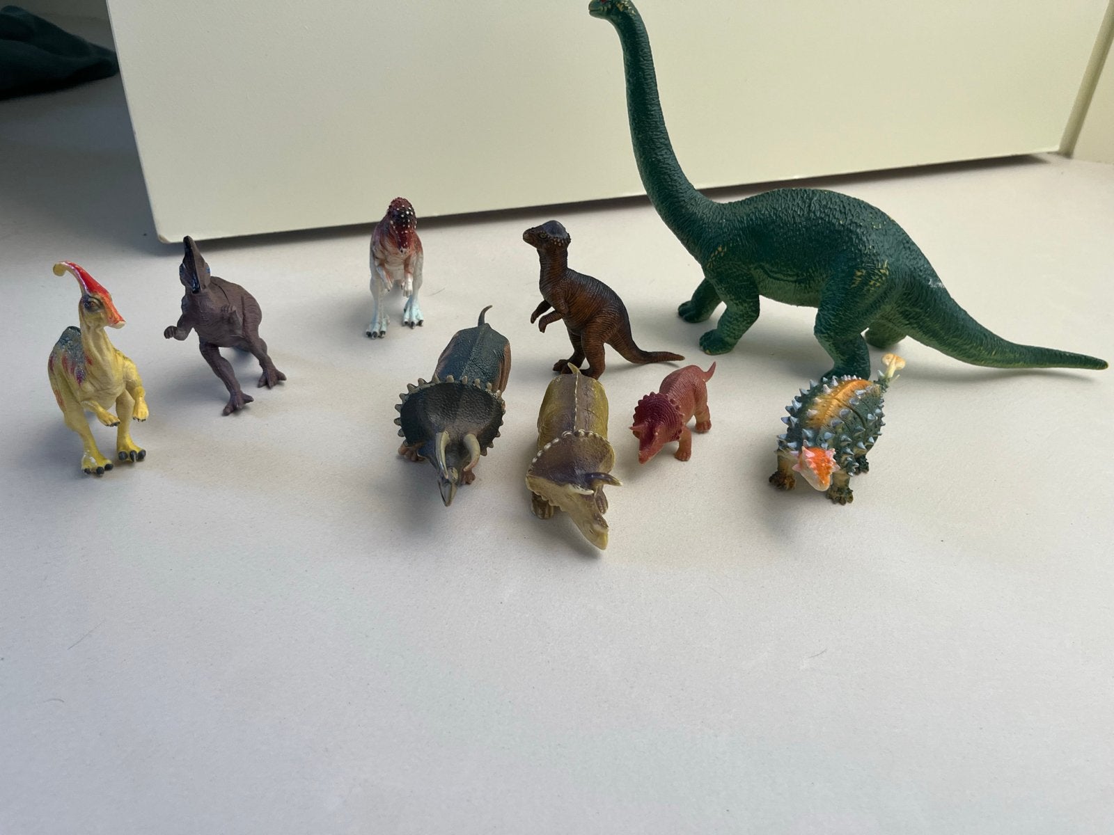 Dinosaurus speelgoed set - 9 stuks, Ophalen of Verzenden, Gebruikt, Jongen of Meisje