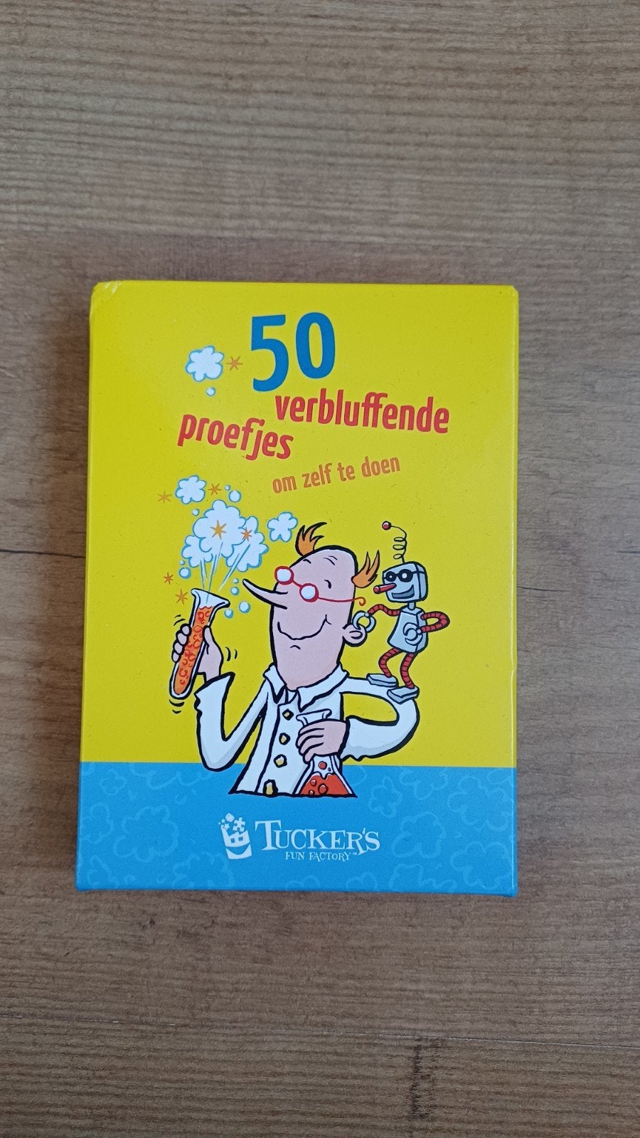 50 Verbluffende Proefjes om Zelf te Doen, Kinderen en Baby's, Speelgoed | Educatief en Creatief, Ophalen of Verzenden, Zo goed als nieuw