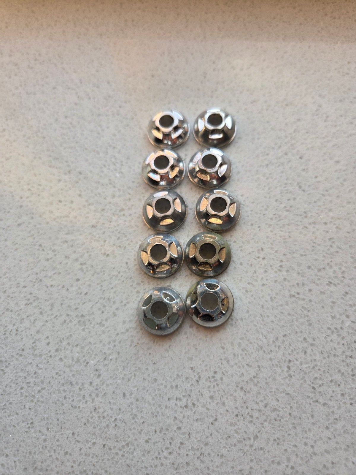 10x lego Chrome Zilveren 'Electric Light Reflector Dish', Ophalen of Verzenden, Zo goed als nieuw, Lego