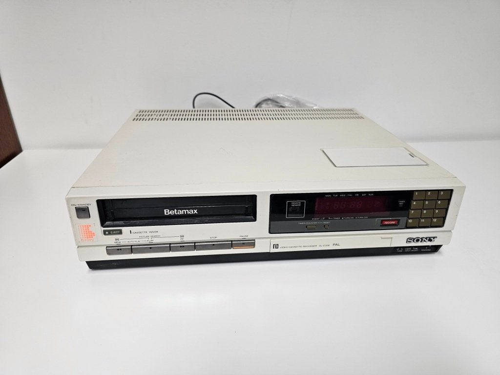 Sony betamax SL C30E videorecorder voor €85,-, Ophalen, Gebruikt, Betamax-speler of -recorder, Nvt