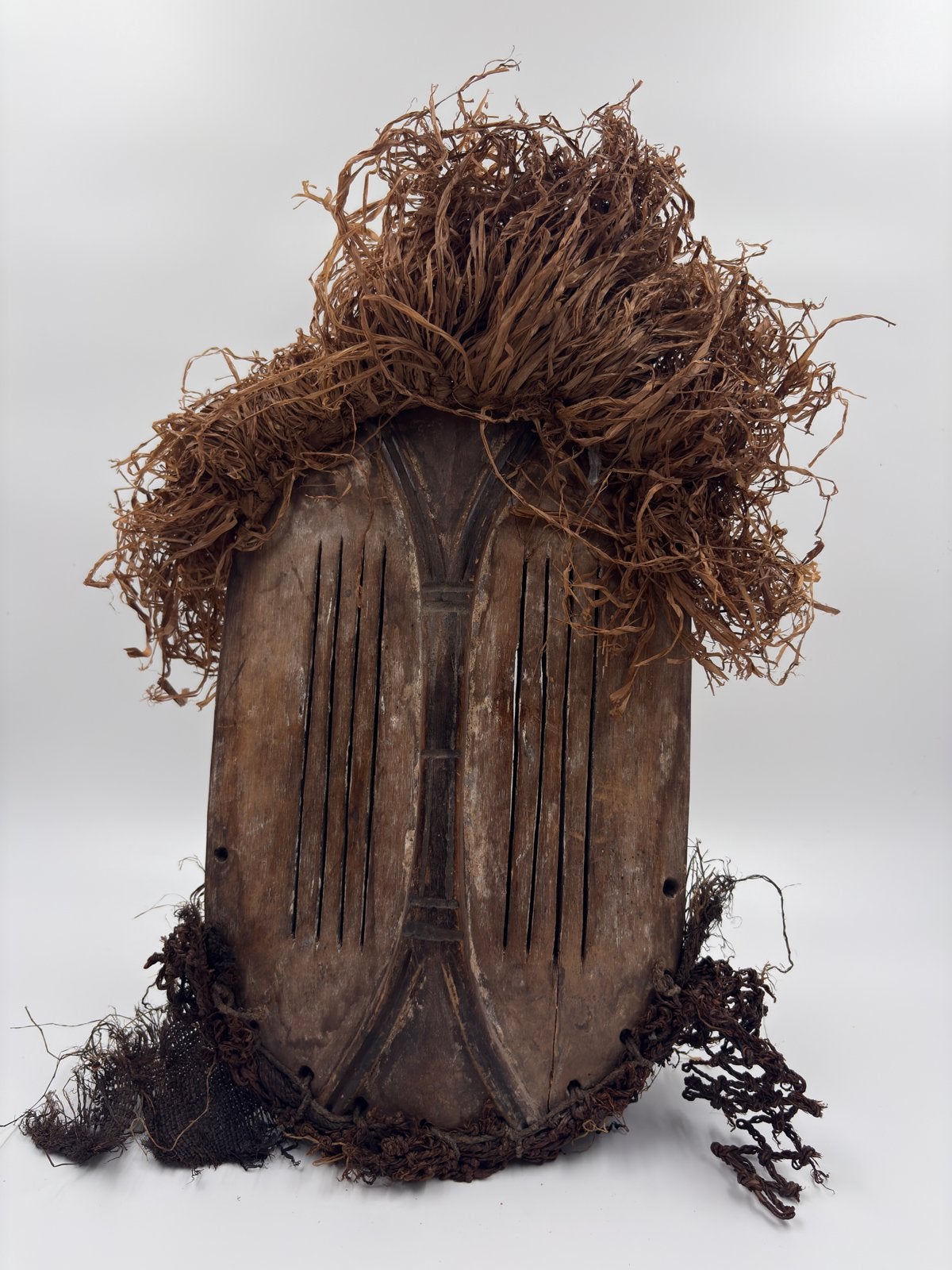 Mbole Executioner Mask, Antiek en Kunst, Hout, Bruin, Afrika, Masker