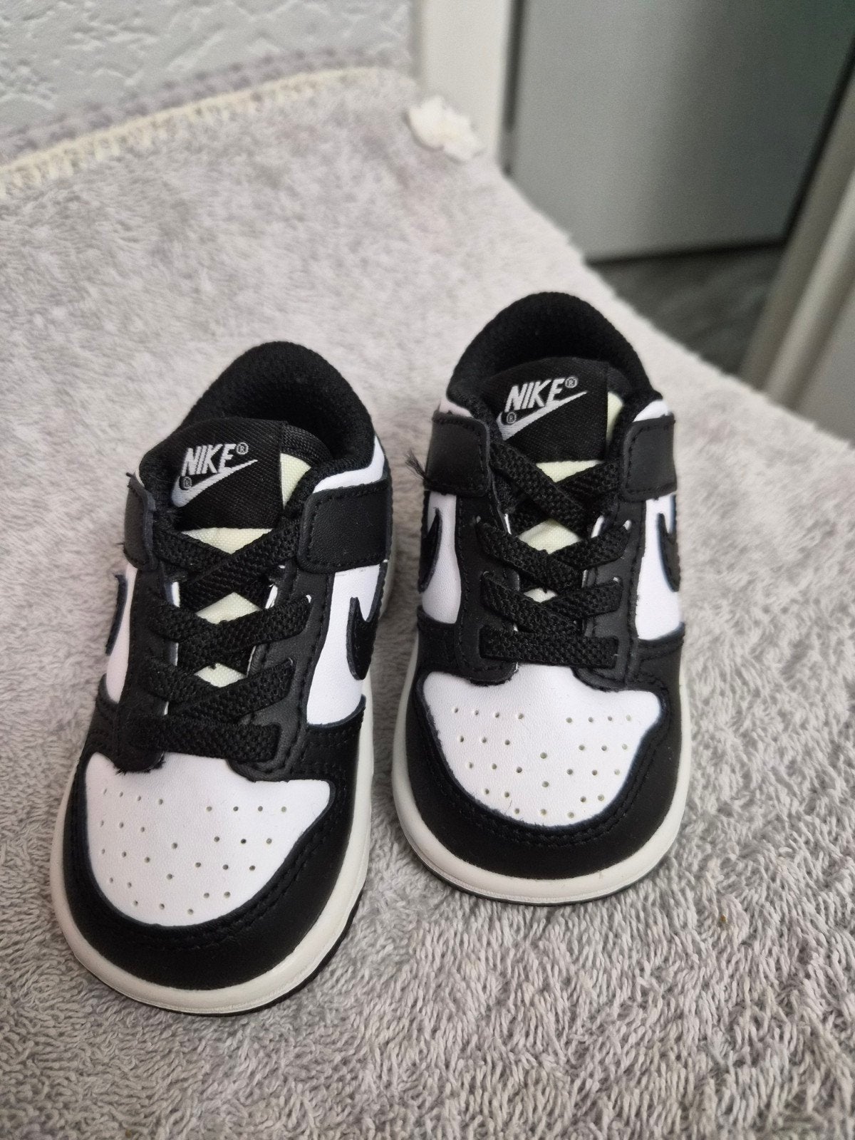 Nike Dunk Low Panda baby schoenen maat 19.5, Jongen of Meisje, Schoenen, Ophalen of Verzenden, Zo goed als nieuw