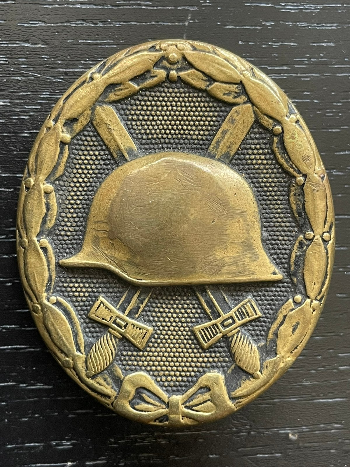 WW2 Duitse verwundetenabzeichen in zwart, gecencuurd, Verzamelen, Militaria | Tweede Wereldoorlog, Ophalen of Verzenden, Landmacht