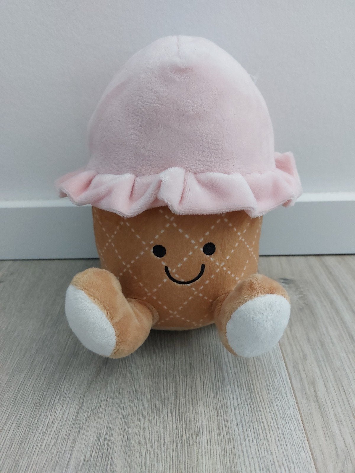 Knuffel avec ijsje icecream cupcake L1686, Ophalen of Verzenden, Zo goed als nieuw, Overige typen