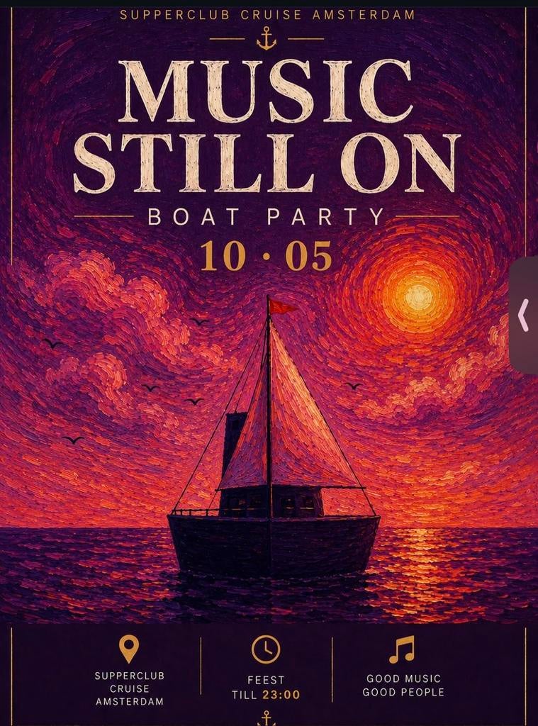 Music still on, Tickets en Kaartjes, Twee personen