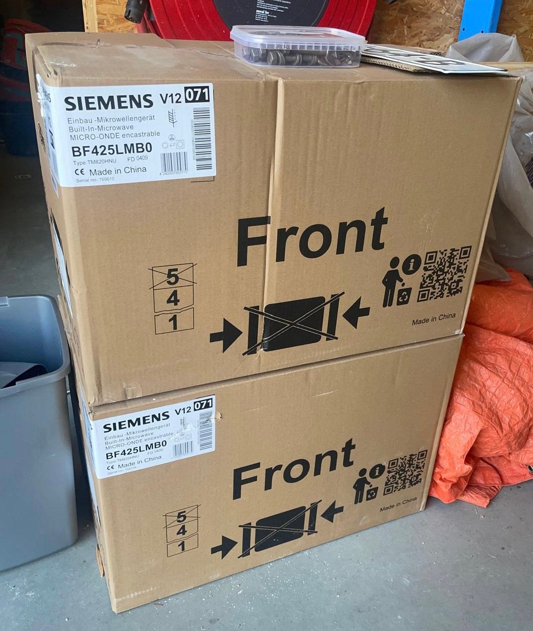Siemems iQ500 Inbouwmagnetron BF425LMB0, Witgoed en Apparatuur, Magnetrons, Ophalen, Nieuw, Inbouw, Magnetron