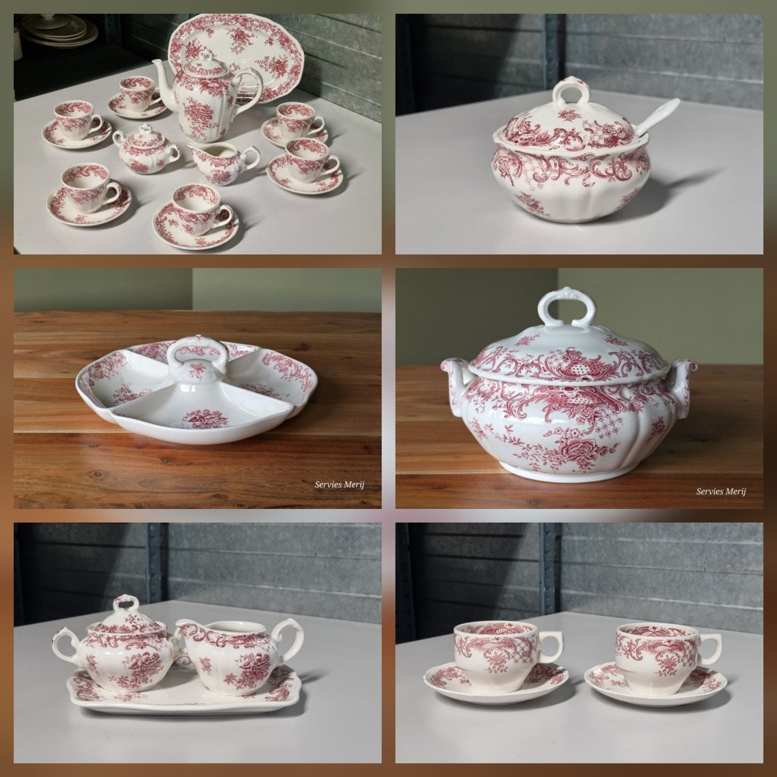 Villeroy en Boch Valeria rood, Verzenden