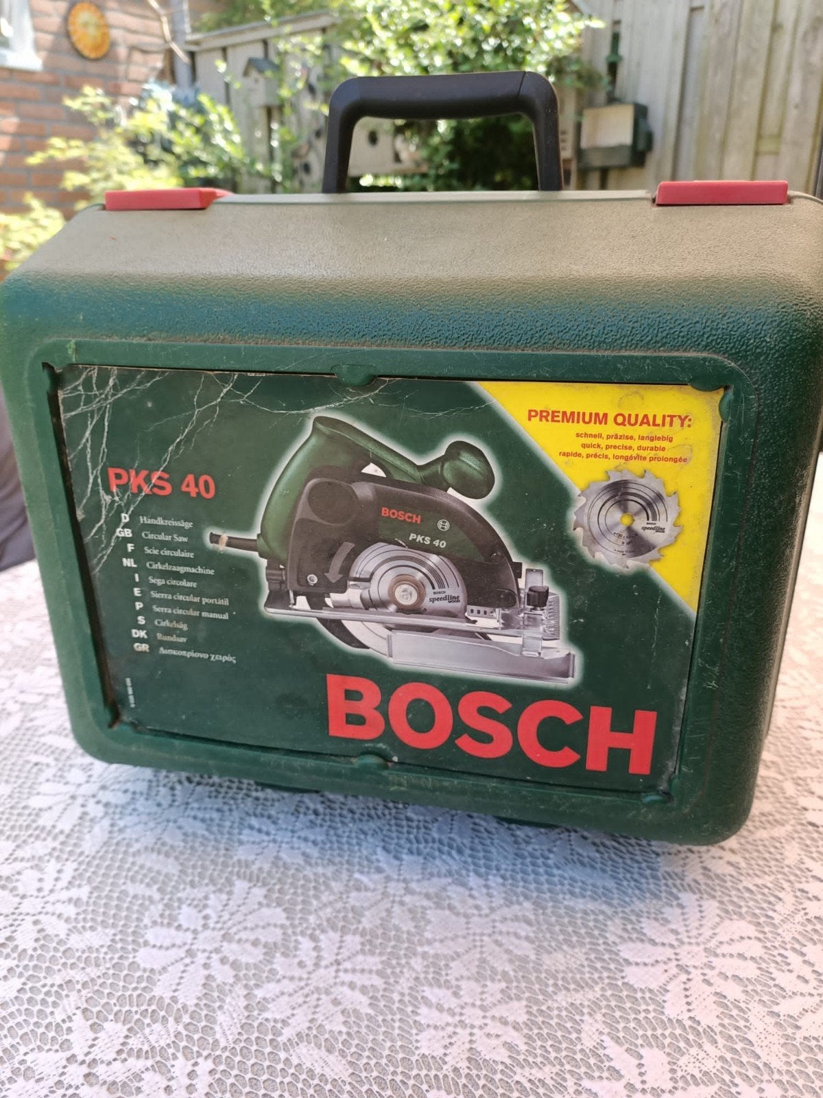 Bosch handcrikelzaag PKS 40, Ophalen, Gebruikt, Cirkelzaag, 30 tot 70 mm