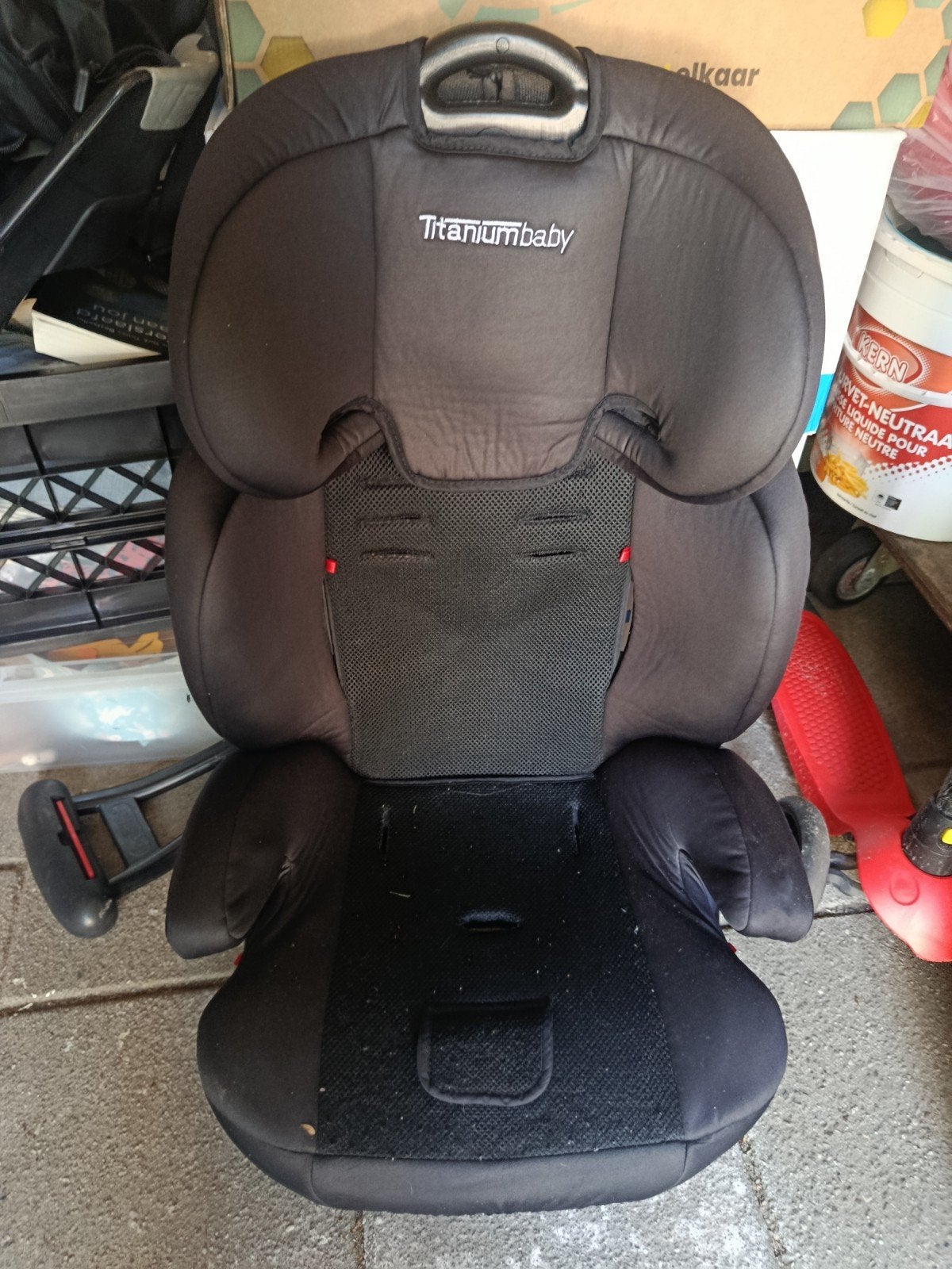 Titanium 3 in 1 kinderstoel, Overige merken, Autogordel of Isofix, Gebruikt, 15 t/m 36 kg