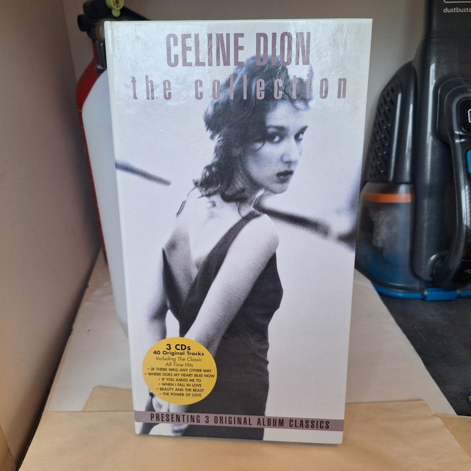 Celine Dion the collection longbox 3 cd's, Gebruikt, Boxset, Pop, Inclusief boekje