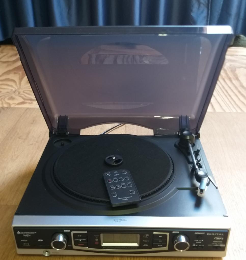 Platenspeler met USB, radio en afstandsbediening, Audio, Tv en Foto, Platenspelers, Ophalen of Verzenden