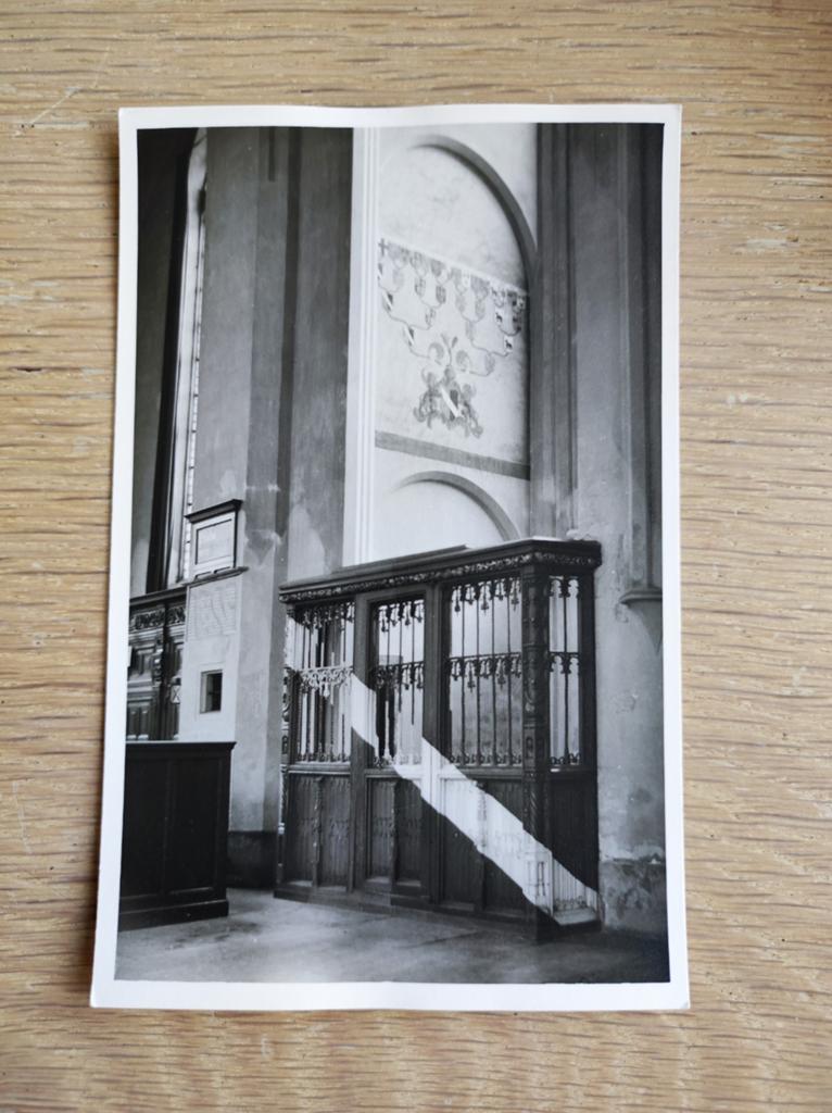 Oude foto NH Jacobikerk Utrecht - Piet Slagmolen, Ophalen of Verzenden