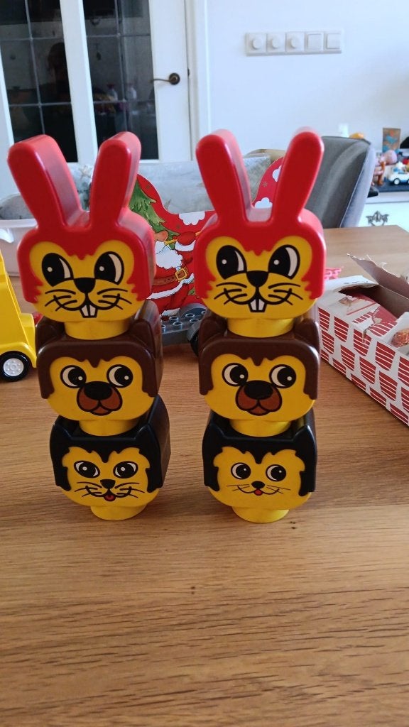 6 Duplo dieren, Ophalen, Zo goed als nieuw, Duplo
