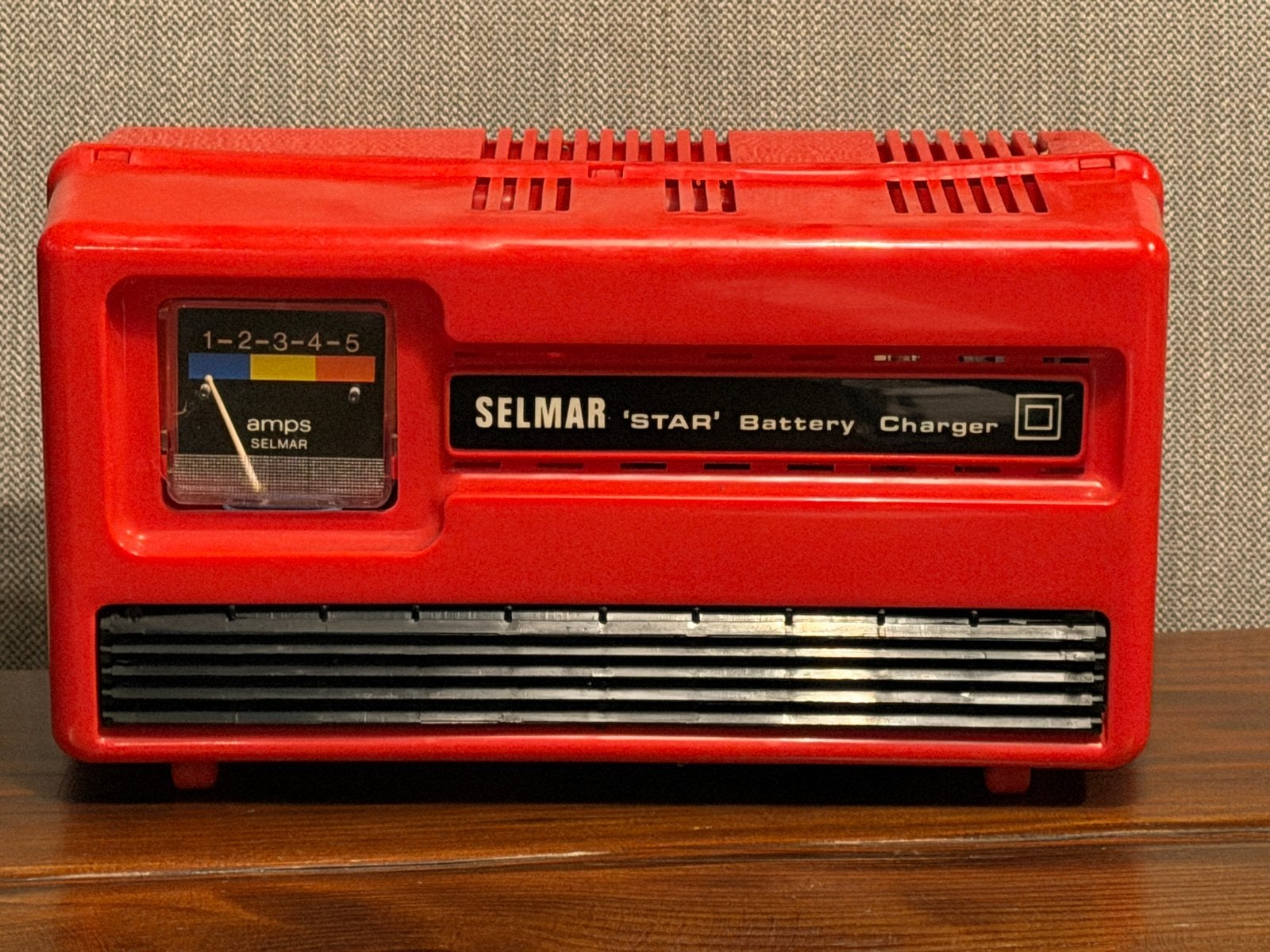 Selmar 'STAR' Acculader 12V DC - Oldtimer Geschikt, Ophalen, Gebruikt, Oldtimer onderdelen