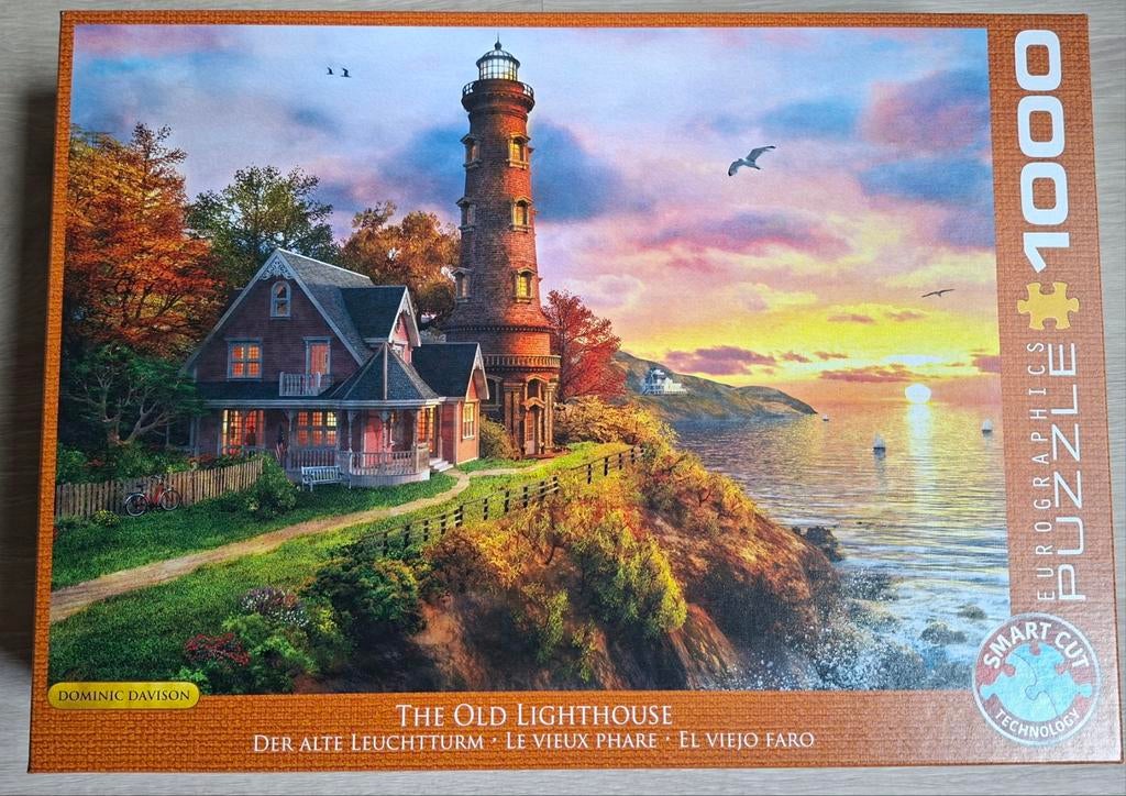 Eurographics Puzzel 'The Old Lighthouse' 1000 stukjes, Ophalen of Verzenden