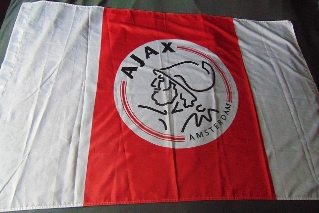 Ajax Vlag Logo, Ophalen of Verzenden, Nieuw, Ajax, Overige typen